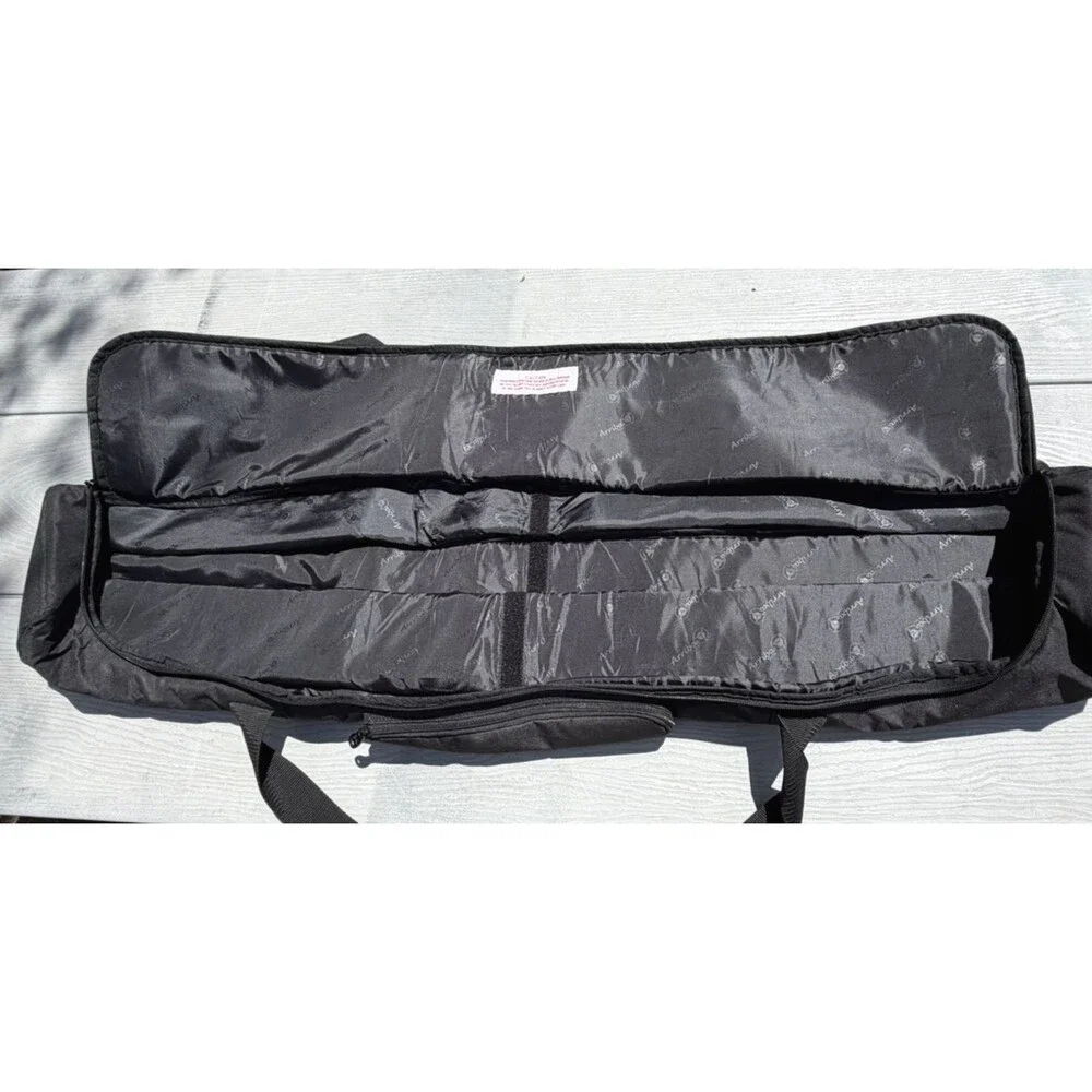 Aribba 425 Soft Linear Light Fixture Carrying Case Bag Black Padded Gear Storage